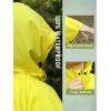 imageSaphiRose Unisex Rain Poncho Hooded Waterproof Raincoat for Adults WomenByellow