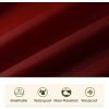imageSaphiRose Unisex Rain Poncho Raincoat Hooded for Adults Women with PocketsGradient Burgundy