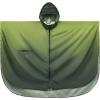 imageSaphiRose Unisex Rain Poncho Raincoat Hooded for Adults Women with PocketsGradient Dark Green