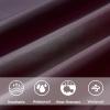 imageSaphiRose Unisex Rain Poncho Raincoat Hooded for Adults Women with PocketsGradient Dark Purple