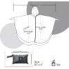 imageSaphiRose Unisex Rain Poncho Raincoat Hooded for Adults Women with PocketsGradient Grey