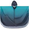 imageSaphiRose Unisex Rain Poncho Raincoat Hooded for Adults Women with PocketsGradient Teal