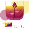 imageSaphiRose Unisex Rain Poncho Raincoat Hooded for Adults Women with PocketsGradient Yellowrose Red