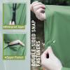 imageSaphiRose Unisex Rain Poncho Raincoat Hooded for Adults Women with PocketsGreen
