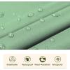 imageSaphiRose Unisex Rain Poncho Raincoat Hooded for Adults Women with PocketsGreen
