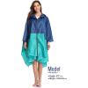 imageSaphiRose Unisex Rain Poncho Raincoat Hooded for Adults Women with PocketsGreenblue