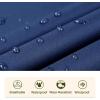 imageSaphiRose Unisex Rain Poncho Raincoat Hooded for Adults Women with PocketsNavy