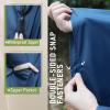 imageSaphiRose Unisex Rain Poncho Raincoat Hooded for Adults Women with PocketsNavy