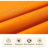 imageSaphiRose Unisex Rain Poncho Raincoat Hooded for Adults Women with PocketsOrange