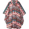 imageSaphiRose Unisex Rain Poncho Raincoat Hooded for Adults Women with PocketsOrange Bohemian
