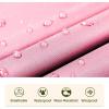 imageSaphiRose Unisex Rain Poncho Raincoat Hooded for Adults Women with PocketsPink
