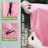 imageSaphiRose Unisex Rain Poncho Raincoat Hooded for Adults Women with PocketsPink