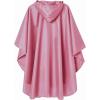 imageSaphiRose Unisex Rain Poncho Raincoat Hooded for Adults Women with PocketsPink