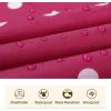imageSaphiRose Unisex Rain Poncho Raincoat Hooded for Adults Women with PocketsPink Point