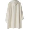 imageSaphiRose Unisex Rain Poncho Raincoat Hooded for Adults Women with PocketsWhite