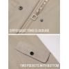 imageSaphiRose Womens Long Hooded Rain Jacket Outdoor Raincoat WindbreakerKhaki