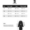 imageSaphiRose Womens Long Rain Jacket Waterproof Lightweight Hooded RaincoatBlack