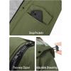imageSaphiRose Womens Long Rain Jacket Waterproof Lightweight Hooded RaincoatGreen
