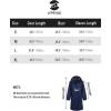 imageSaphiRose Womens Long Rain Jacket Waterproof Lightweight Hooded RaincoatNavy
