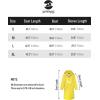 imageSaphiRose Womens Long Rain Jacket Waterproof Lightweight Hooded RaincoatYellow