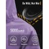 imageSaphiRose Womens Waterproof Rain jacket Lightweight Active Outdoor Raincoat with Removable HoodPure Purple