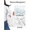 imageSaphiRose Womens Waterproof Rain jacket Lightweight Active Outdoor Raincoat with Removable HoodPure White