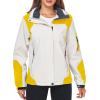 imageSaphiRose Womens Waterproof Rain jacket Lightweight Active Outdoor Raincoat with Removable HoodYellow