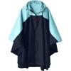 imageSaphiRose Unisex Rain Poncho Hooded Waterproof Raincoat for Adults WomenAdark Bluelight Blue