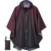 imageSaphiRose Unisex Rain Poncho Raincoat Hooded for Adults Women with PocketsGradient Dark Purple