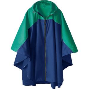 imageSaphiRose Unisex Rain Poncho Hooded Waterproof Raincoat for Adults WomenAgreennavy
