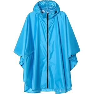 imageSaphiRose Unisex Rain Poncho Raincoat Hooded for Adults Women with PocketsSky Blue