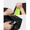imageMens Rain Suit High Visibility Reflective Work Rain Jacket Pants for All Sport Farm Fishing MotorcycleHivis BlackGreen