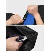 imageMens Rain Suit High Visibility Reflective Work Rain Jacket Pants for All Sport Farm Fishing MotorcycleHivis BlackRoyalblue