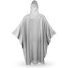 imageSaphiRose Disposable Rain Ponchos Emergency Clear Poncho