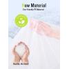 imageSaphiRose Disposable Rain Ponchos Emergency Clear PonchoAdults Clear 6 Packs Coloured Packing 