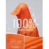 imageSaphiRose Hooded Rain Poncho Waterproof Raincoat Jacket for Men Women AdultsOrange