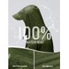 imageSaphiRose Long Sleeves Rain Poncho Waterproof Unisex Raincoat Jacket for Adults Men WomenGreen Long Sleeves
