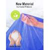 imageSaphiRose Disposable Rain Ponchos Emergency Clear PonchoBlue 4 Pack Adult