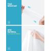 imageSaphiRose Disposable Rain Ponchos Emergency Clear PonchoClear 4 Pack Family