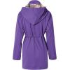 imageSaphiRose Womens Long Hooded Rain Jacket Outdoor Raincoat WindbreakerPurple