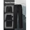 imageSaphiRose Mens Waterproof Rain Suit 2pcsset Packable Rain Gear for Golf Motorcycle FishingBlack
