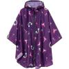 imageSaphiRose Lightweight Kids Rain Poncho Waterproof Jacket Zipper Up Rain CoatRainbow Pony