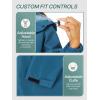 image:imageSaphiRose Womens Plus Size Raincoat with hood Waterproof Rain Jackets Light Packable Windbreaker JacketDeep Green
