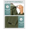 image:imageSaphiRose Womens Plus Size Raincoat with hood Waterproof Rain Jackets Light Packable Windbreaker JacketNavy