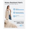 image:imageSaphiRose Womens Long Packable Raincoat Waterproof Rain Jacket Lightweight Outdoor Windbreaker with HoodBeige