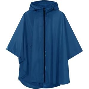 image:imageSaphiRose Lightweight Kids Rain Poncho Waterproof Jacket Zipper Up Rain CoatNavy