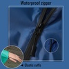 image:imageSaphiRose Unisex Rain Poncho Waterproof Raincoat Hooded for Adults Women with PocketsAgreennavy
