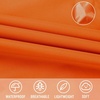 image:imageSaphiRose Unisex Rain Poncho Waterproof Raincoat Hooded for Adults Women with PocketsAorangewhite