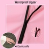 image:imageSaphiRose Unisex Rain Poncho Waterproof Raincoat Hooded for Adults Women with PocketsApinkwhite