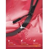 image:imageSaphiRose Unisex Rain Poncho Waterproof Raincoat Hooded for Adults Women with PocketsBurgundy